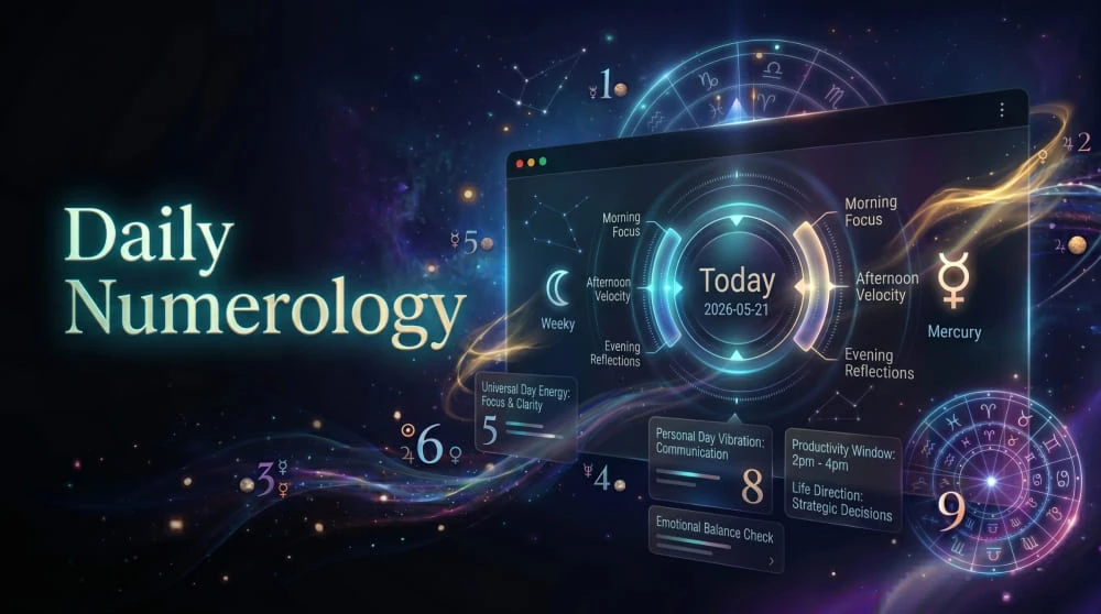 Daily numerology universal and personal day