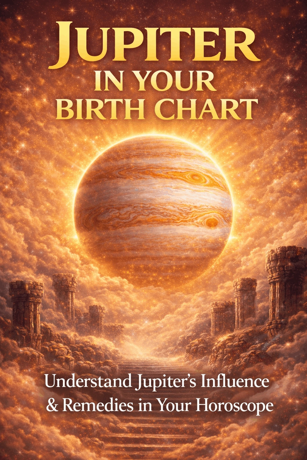 Premium deep celestial report cover highlighting expansive cosmic wisdom